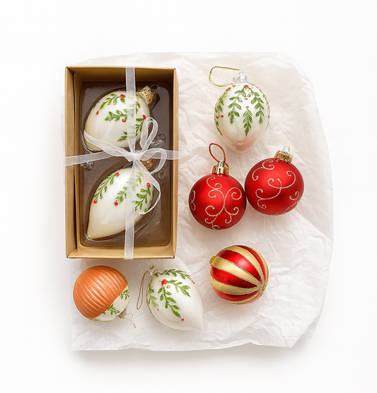 Enfeites de Natal - Esferas Rico Luxo